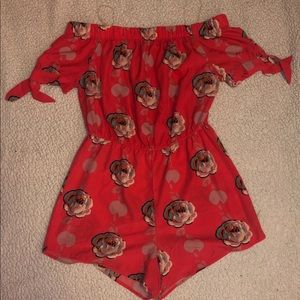 Floral romper